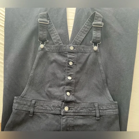 Universal Thread Black Women Jeans Overalls - Picture 3 of 7
